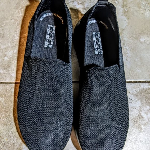 Skechers Men Go Walk Black Size 10 - Picture 8 of 8